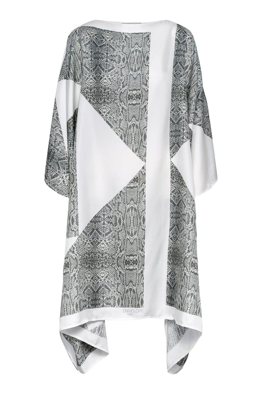 Envelope1976 Ace kaftan - Satin silk Kaftan Snake print