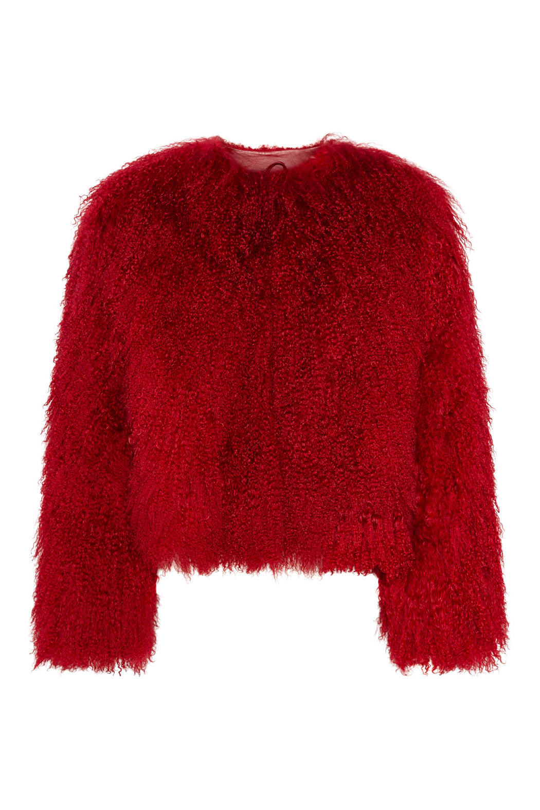 Envelope1976 All Night jacket short - Shearling Jacket Red