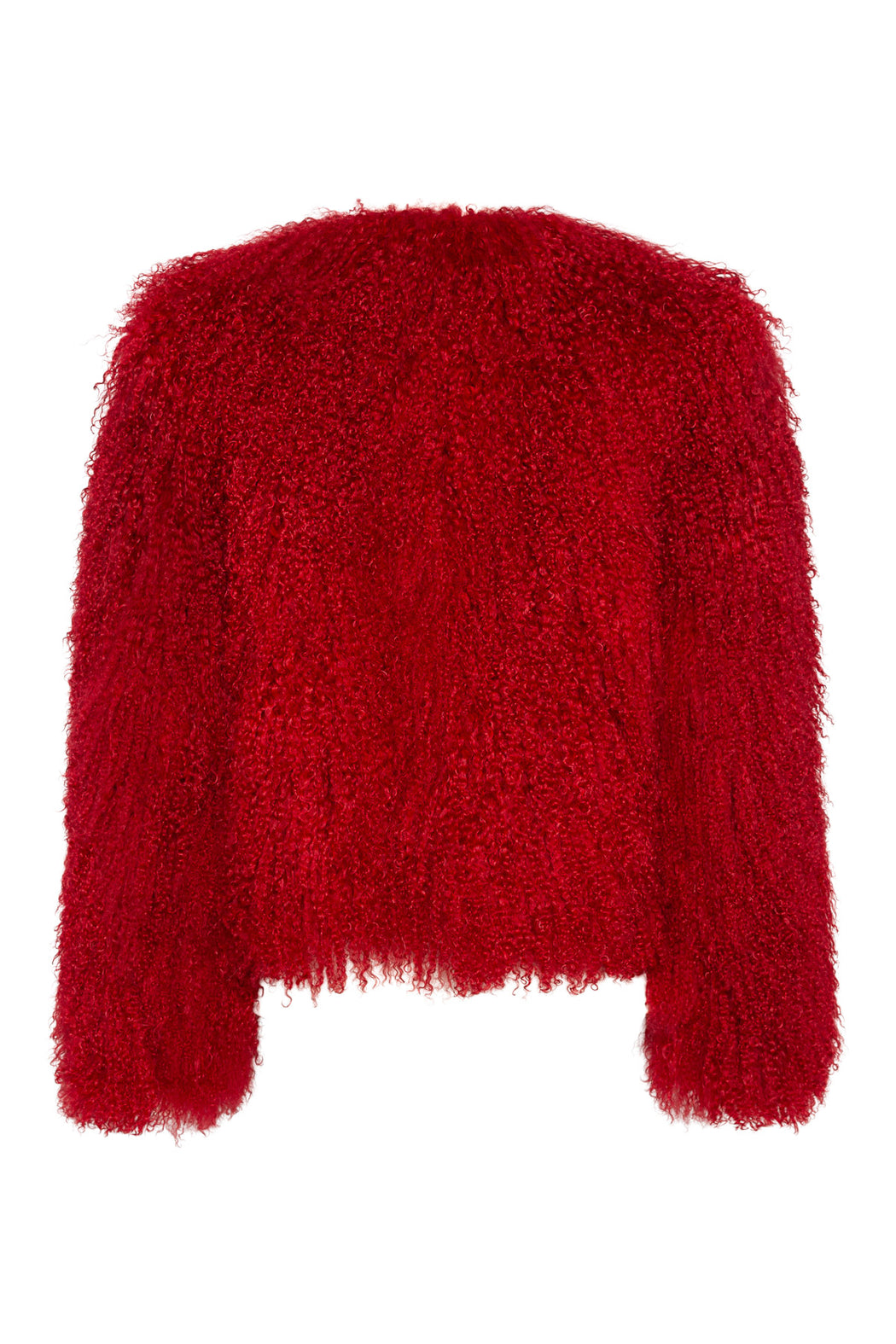 Envelope1976 All Night jacket short - Shearling Jacket Red