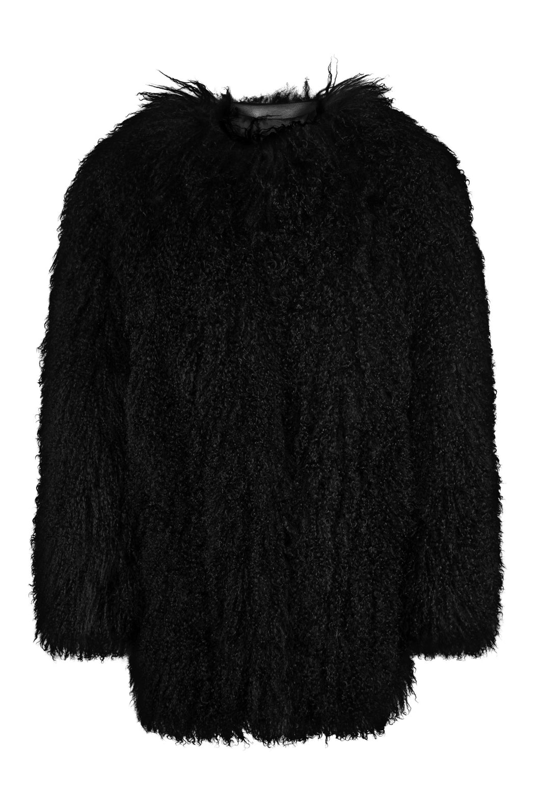 Envelope1976 All night coat - Shearling Coat Black