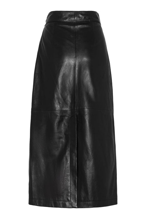 Envelope1976 Band skirt - Leather Skirt Black