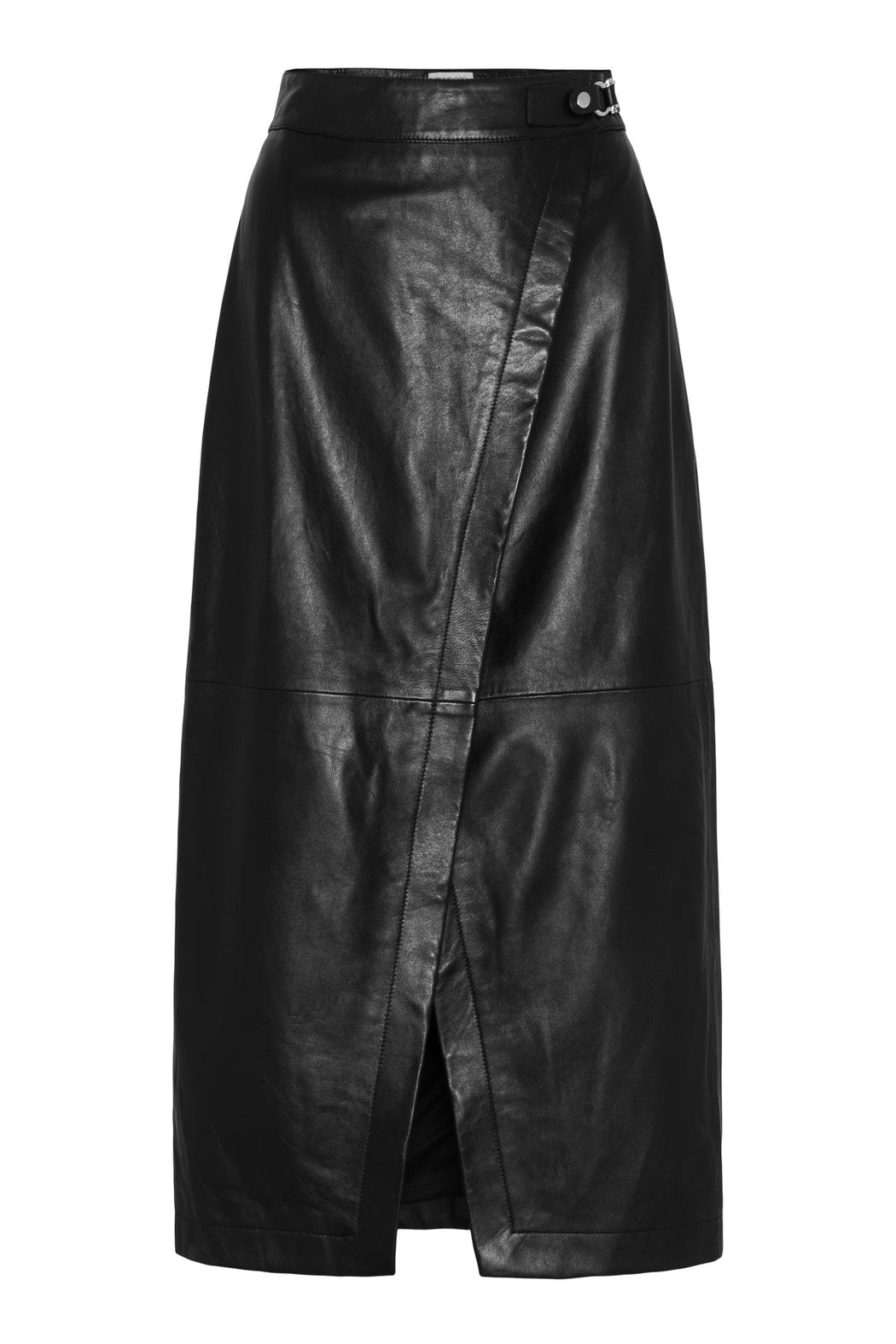 Envelope1976 Band skirt - Leather Skirt Black