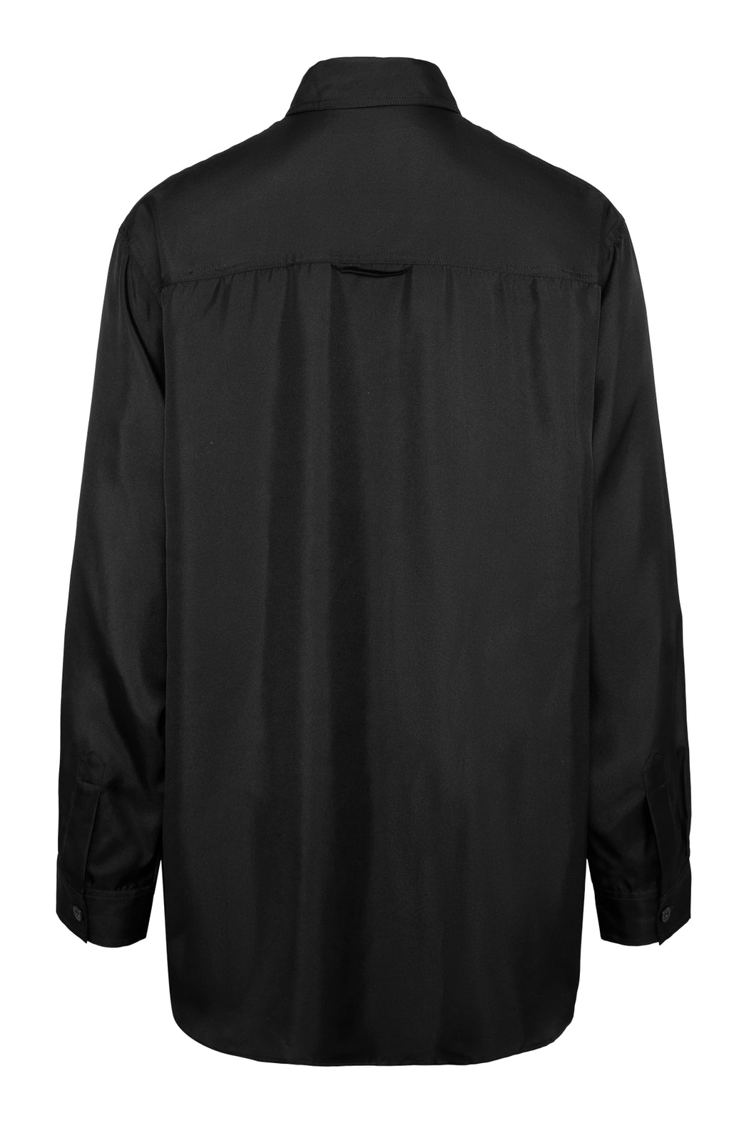 Envelope1976 Blank shirt - Silk Shirt Black