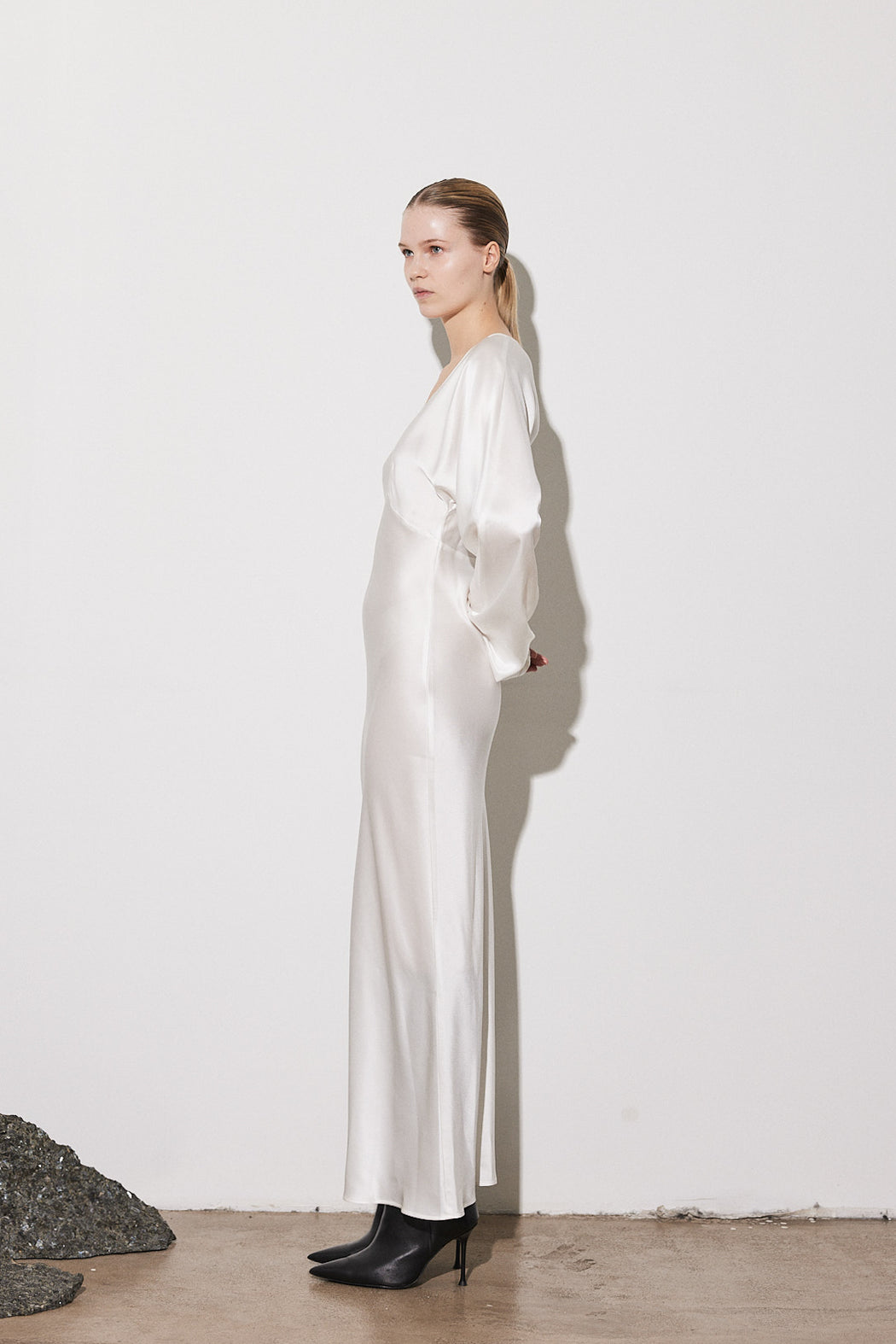 Envelope1976 Carlo dress - Silk Dress White