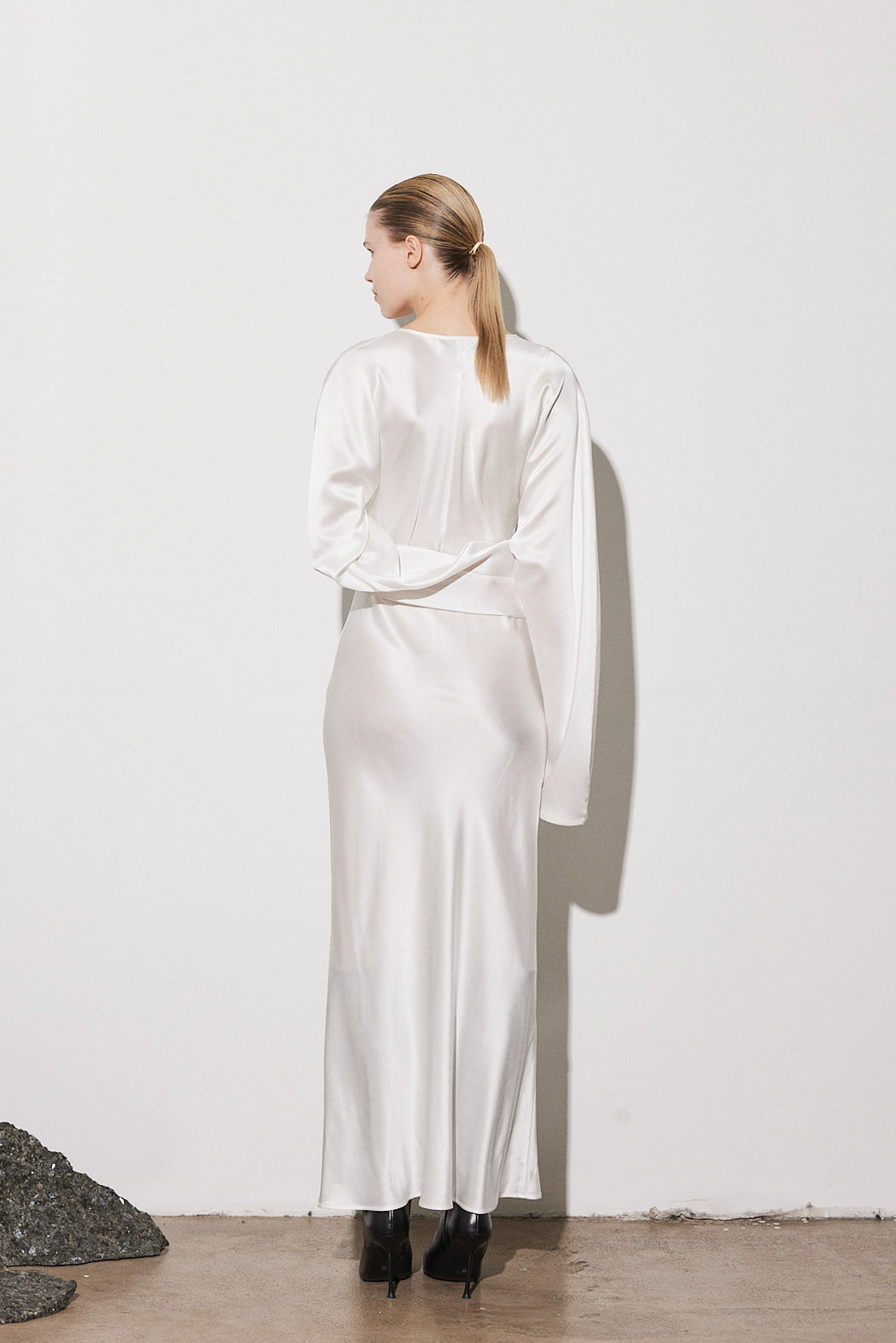 Envelope1976 Carlo dress - Silk Dress White