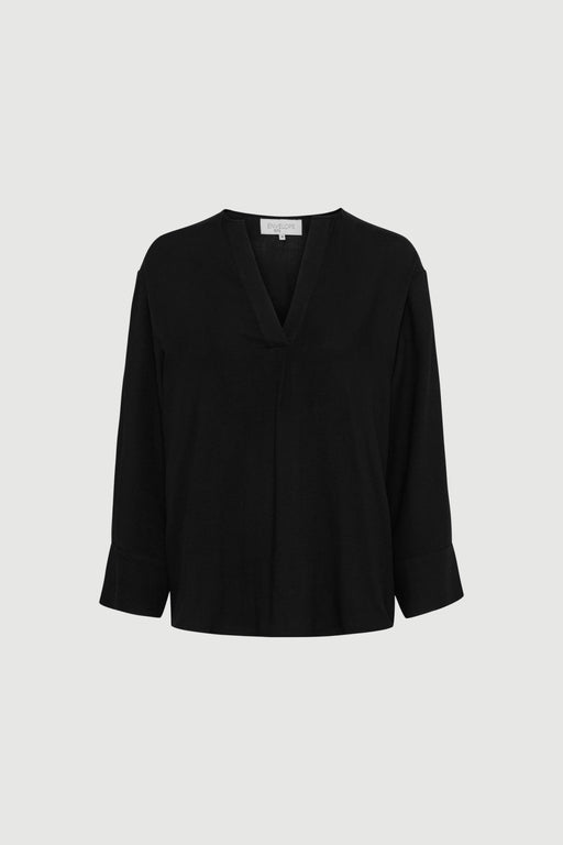 Envelope1976 Cascais blouse - Viscose Blouse Black