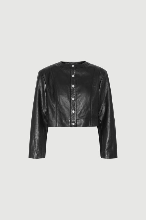 Envelope1976 Cassia jacket - Leather Jacket Black