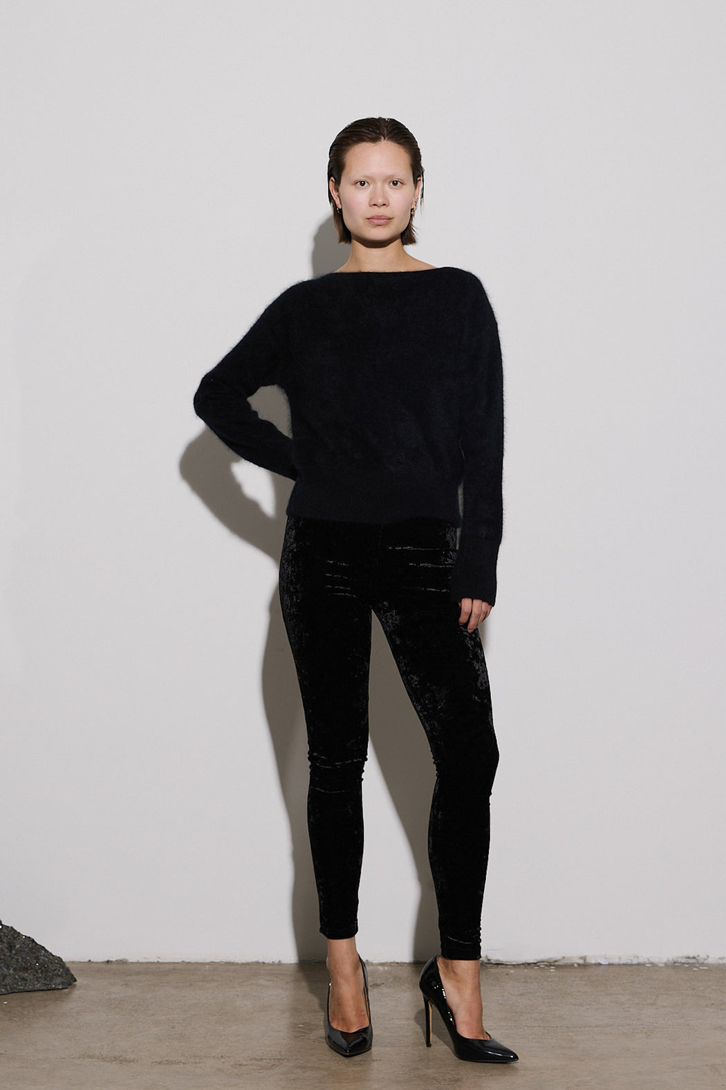 Envelope1976 Cloud knit - Cashmere Sweater Black