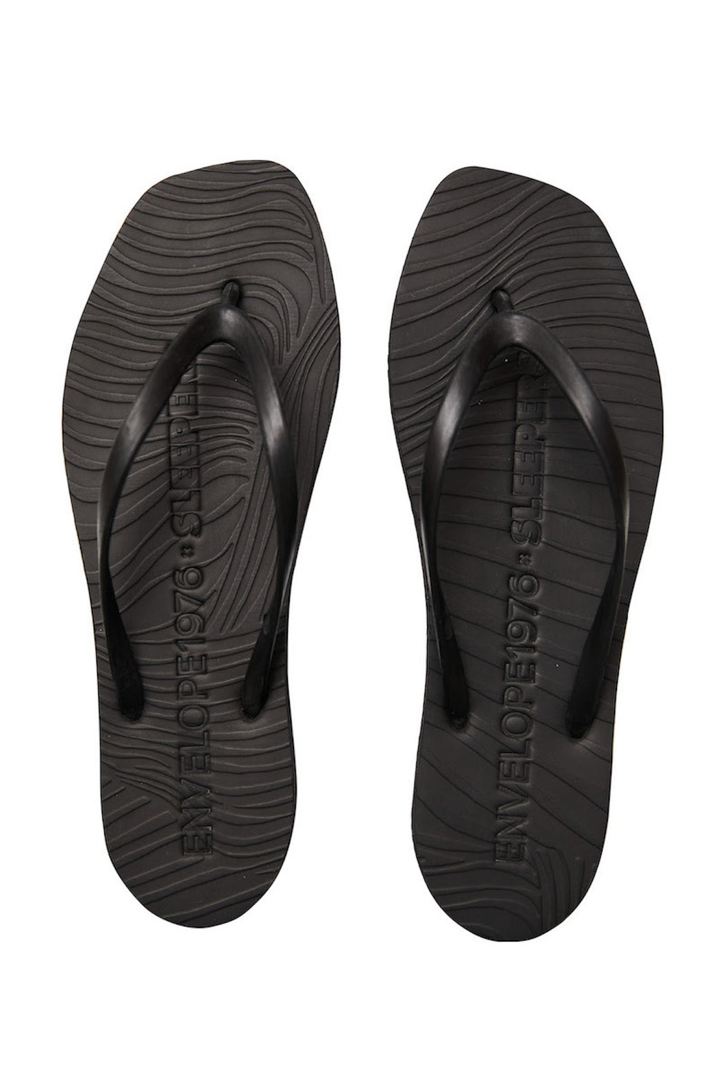 Envelope1976 Envelope1976 x Sleepers - Nature Rubber Shoes Black