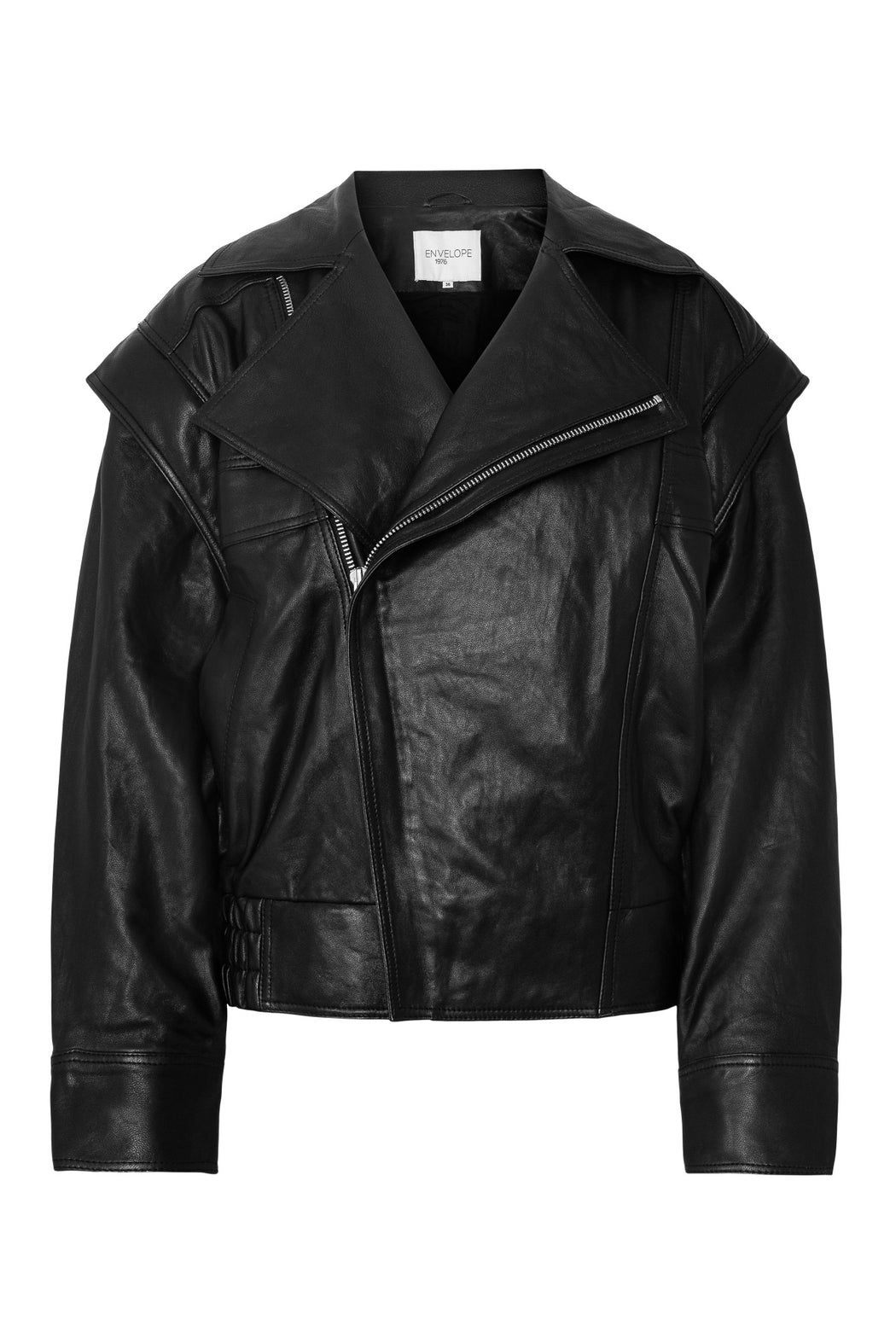 Envelope1976 Gemini jacket - Leather Jacket Black