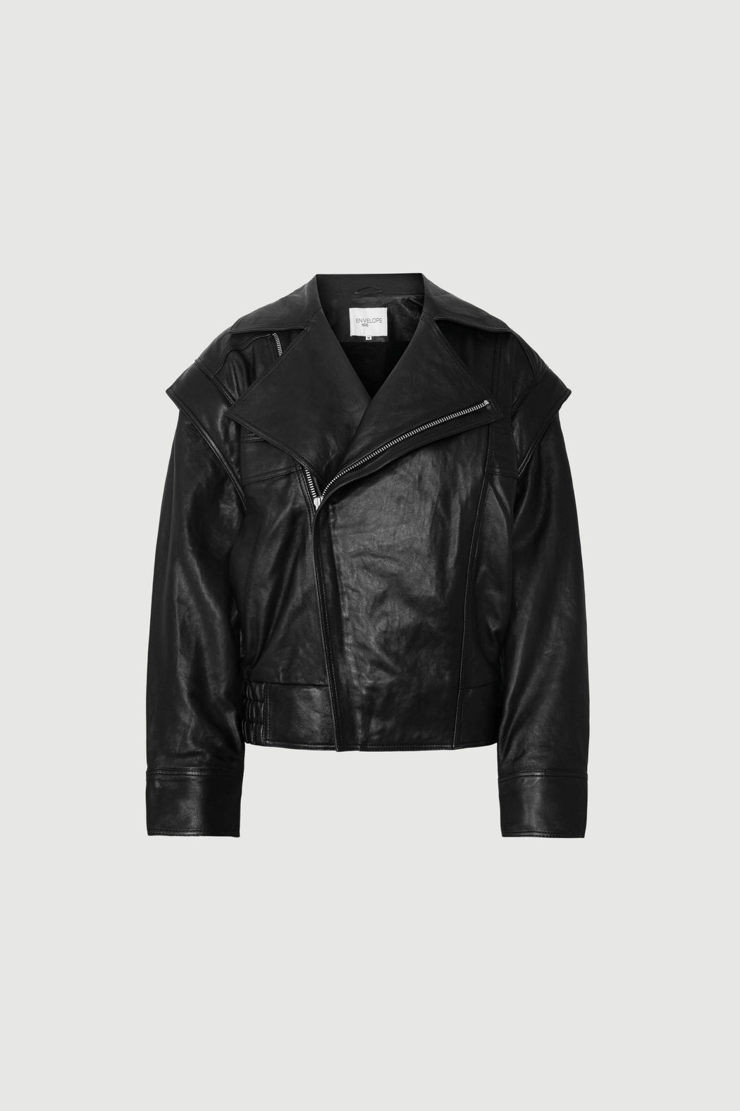 Envelope1976 Gemini jacket - Leather Jacket Black