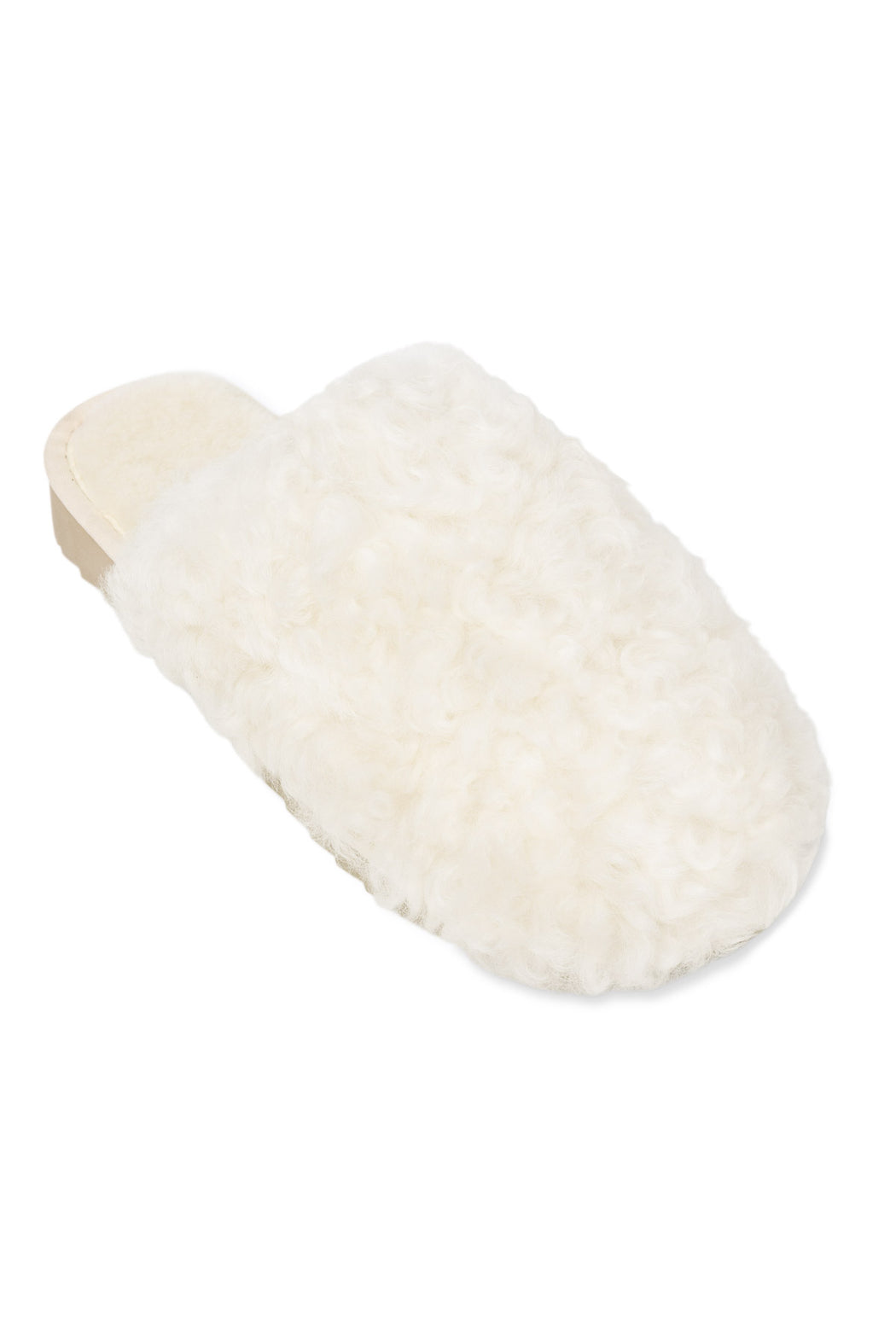 Envelope1976 Lounge slippers - Shearling Shoes Cream