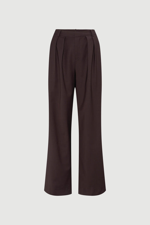 Envelope1976 Monaco pant - Wool Pants Aubergine