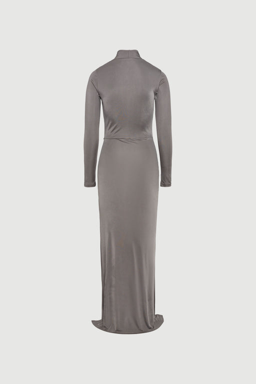 Envelope1976 Opening dress - Viscose & Silk Dress Grey