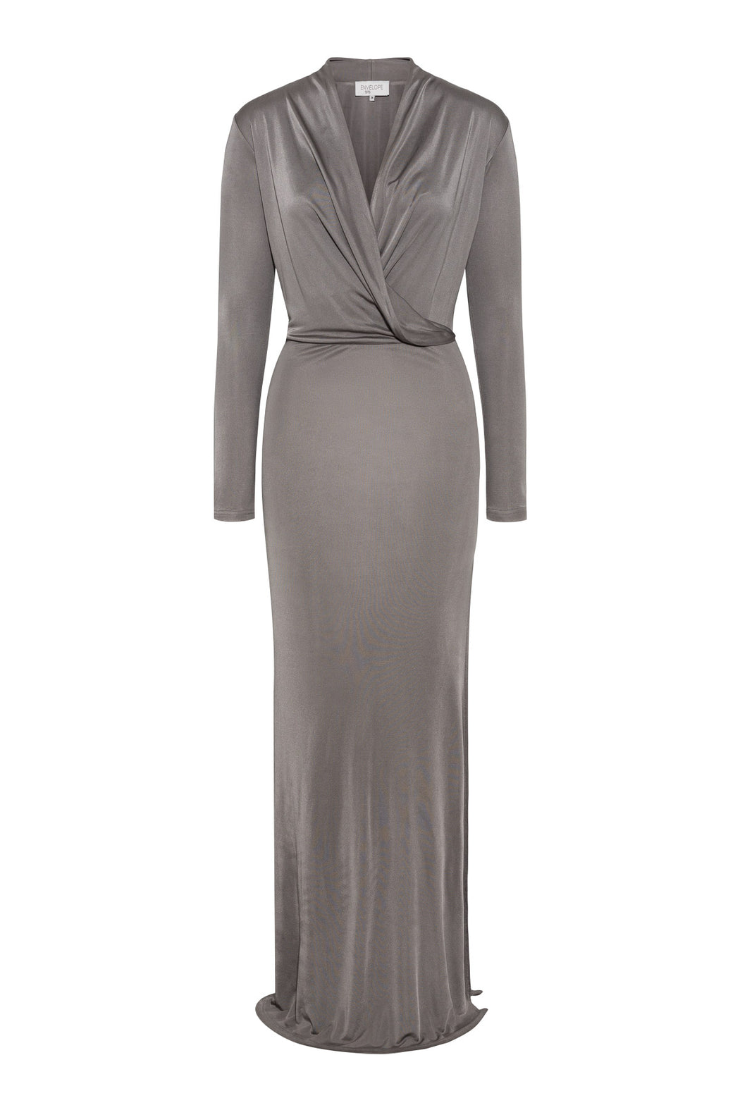 Envelope1976 Opening dress - Viscose & Silk Dress Grey