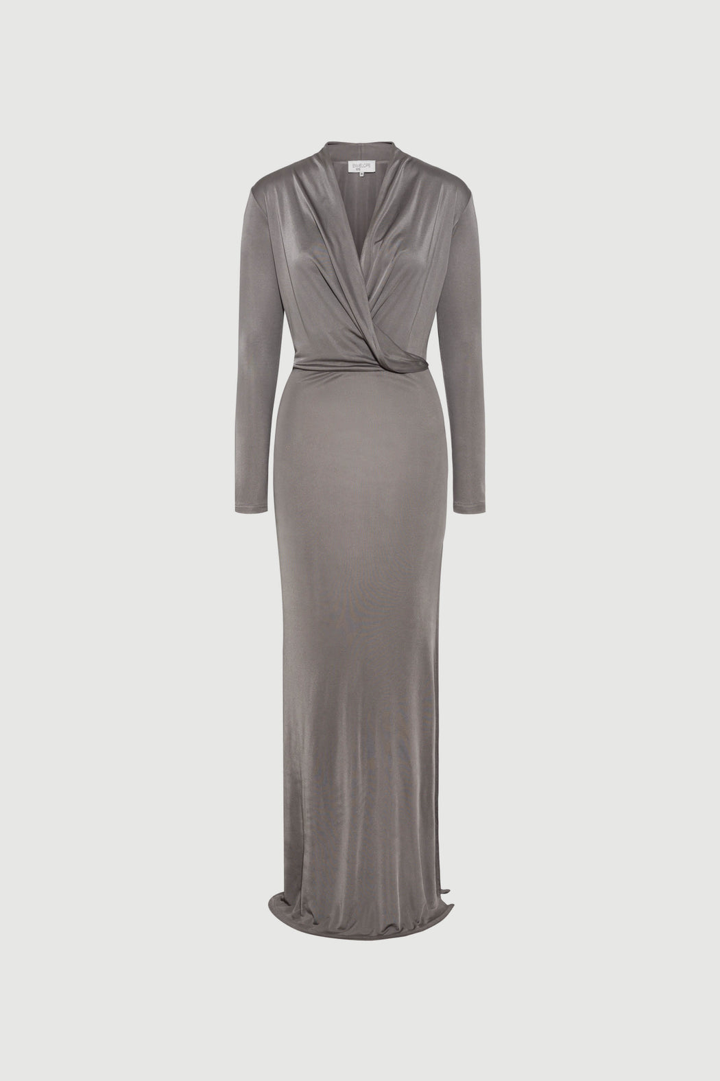 Envelope1976 Opening dress - Viscose & Silk Dress Grey