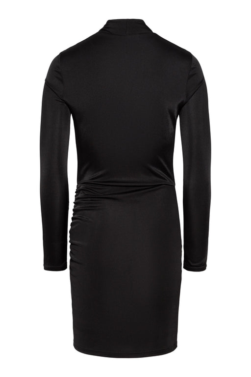 Envelope1976 Opening dress short - Viscose & Silk Dress Black