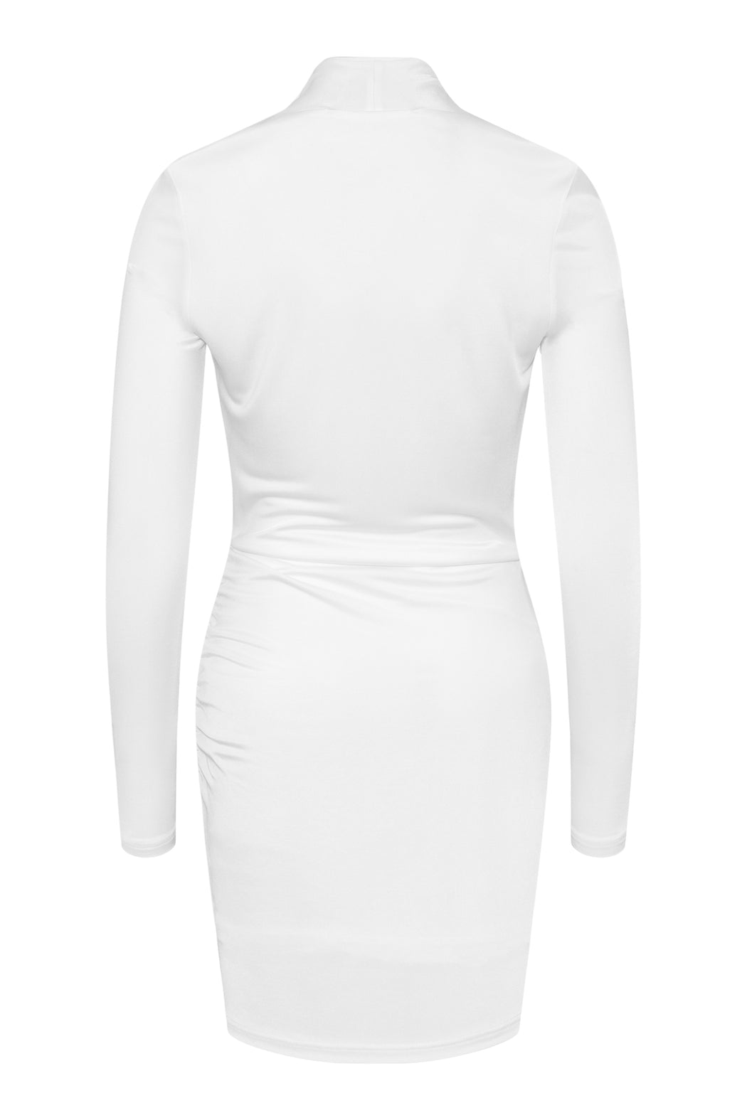 Envelope1976 Opening dress short, White  White
