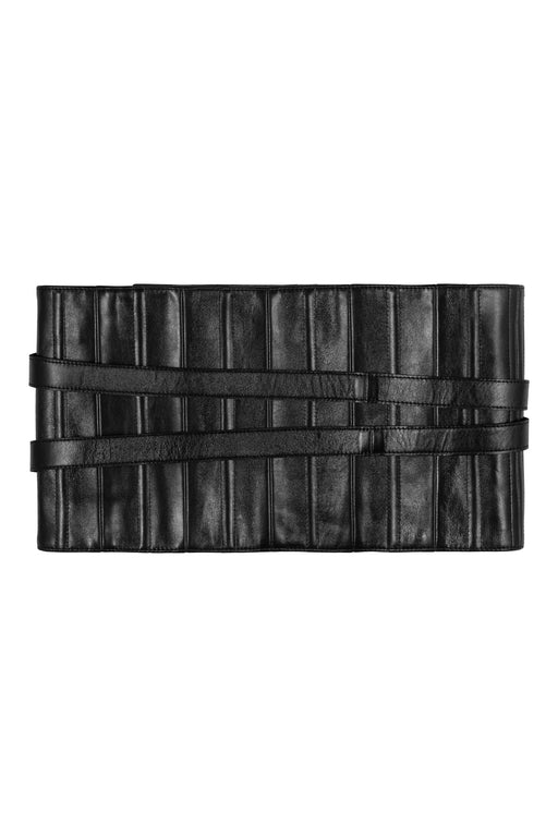 Envelope1976 Riff belt - Leather Belt Black