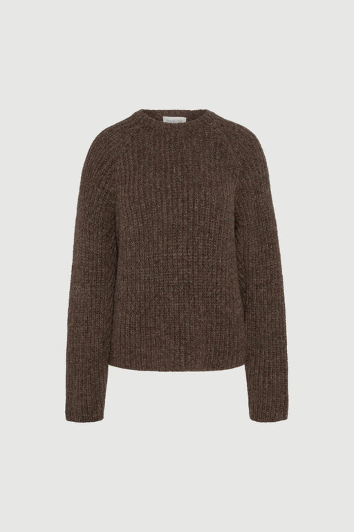 Envelope1976 Seoul knit - Alpaca, Cotton & Merino Sweater Brown