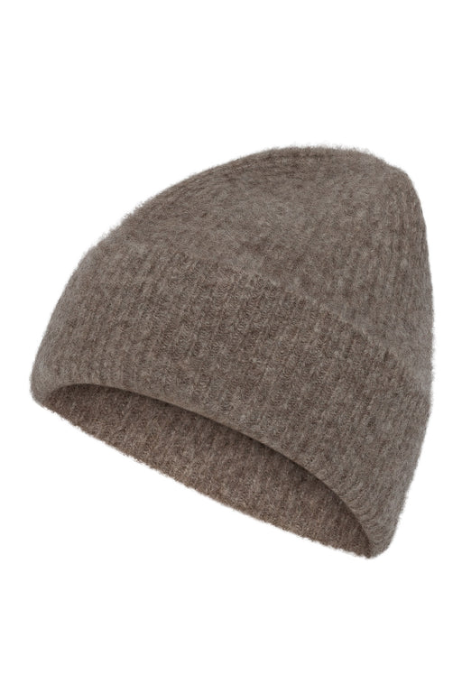 Envelope1976 September beanie - Yak, Alpaca & Merino Hats Brown melange