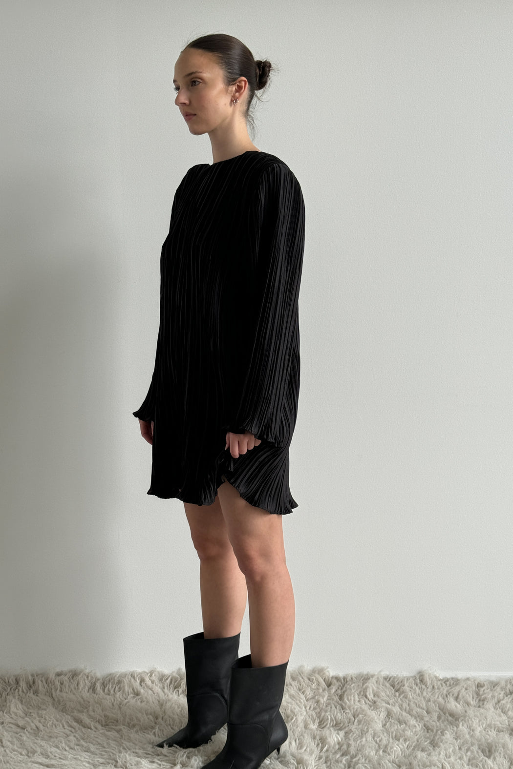 Envelope1976 Smalls dress - Recycled Polyester Dress Black