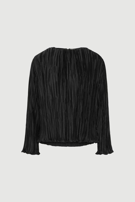 Envelope1976 Smalls top - Recycled Polyester Top Black