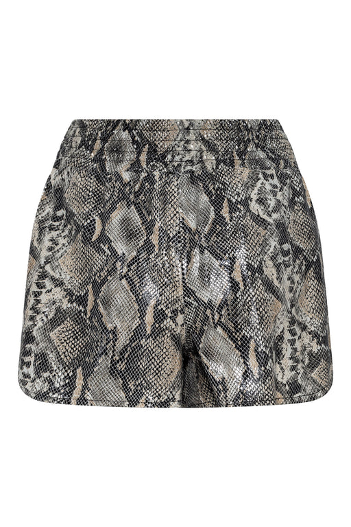 Envelope1976 Spice shorts - Leather Shorts Snake print