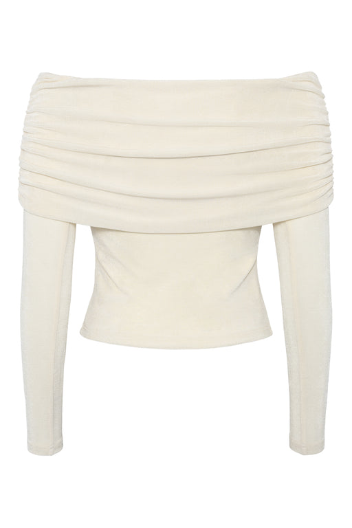 Envelope1976 Turn up top - Viscose Top Cream