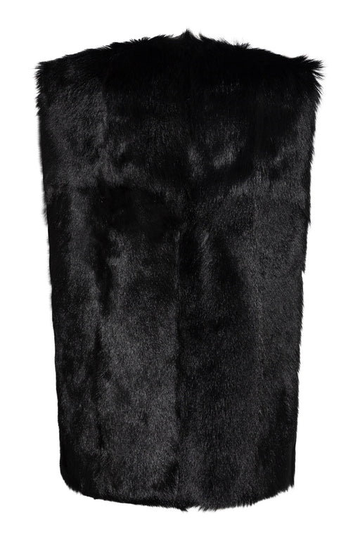 Envelope1976 Ustetind vest - Goat shearling Vest Black