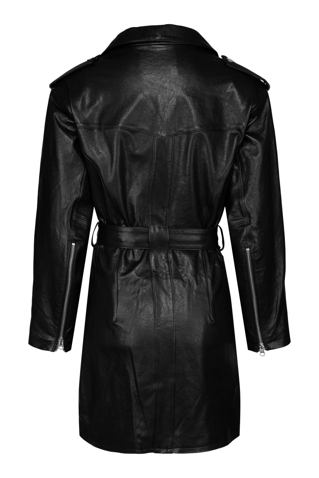Envelope1976 Jax dress - Leather Dress Black