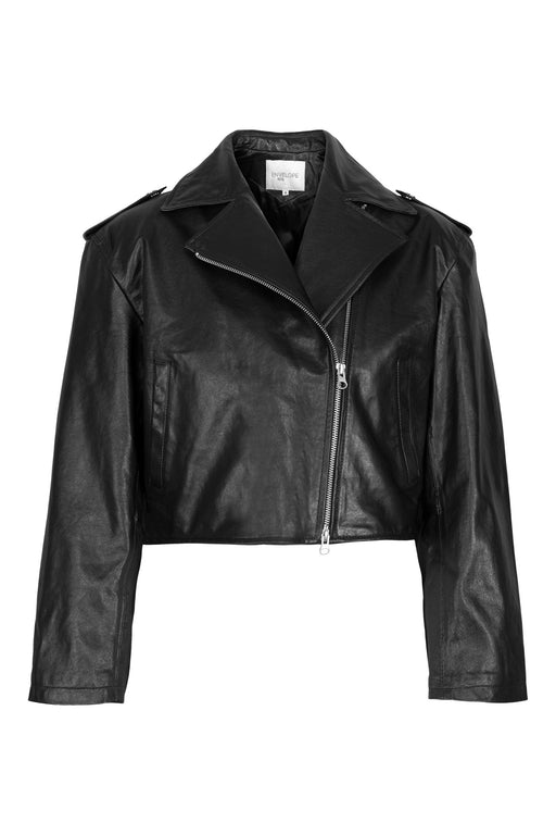 Envelope1976 Petit biker jacket - Leather Jacket Black